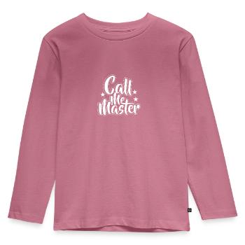Master bestanden Abschluss Promotion Sponsion Uni - Kinder Premium Bio Langarmshirt - Mauve - Vorne - AI Model Kid Female (0cm)