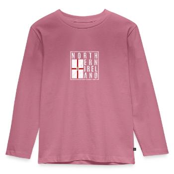 Irlande du Nord - T-shirt manches longues Premium Enfant - mauve - Devant - AI Model Kid Female (0cm)