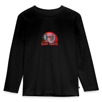 Timor oriental - T-shirt manches longues Premium Enfant - noir - Devant - AI Model Kid Male (0cm)