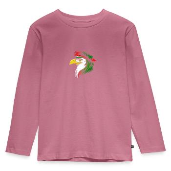 Arab Maghreb Union - Kids' Premium Longsleeve Shirt - mauve - Front - AI Model Kid Female (0cm)