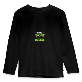 Lasertag Laser Tag - T-shirt manches longues Premium Enfant - noir - Devant - AI Model Kid Male (0cm)