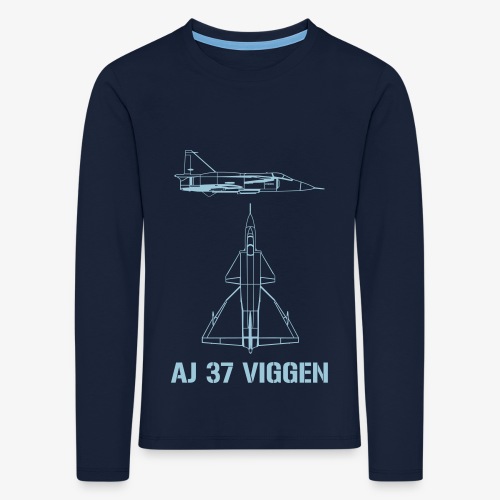 AJ 37 VIGGEN - Långärmad premium-T-shirt barn