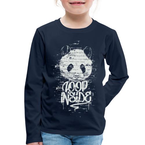 Graffiti Panda Inside - Kinder Premium Langarmshirt