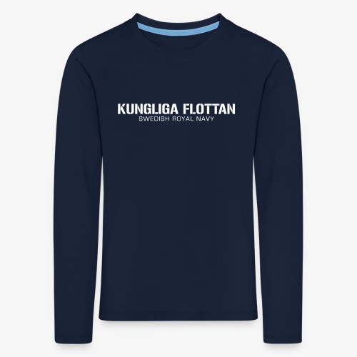 Kungliga Flottan - Swedish Royal Navy - Långärmad premium-T-shirt barn