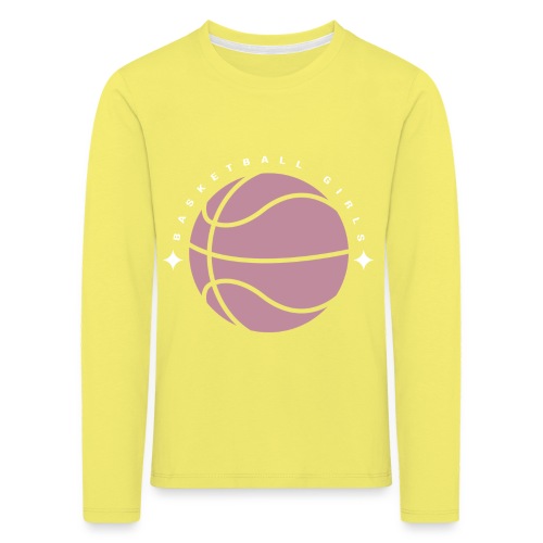 Basketball Girls - Kinder Premium Langarmshirt