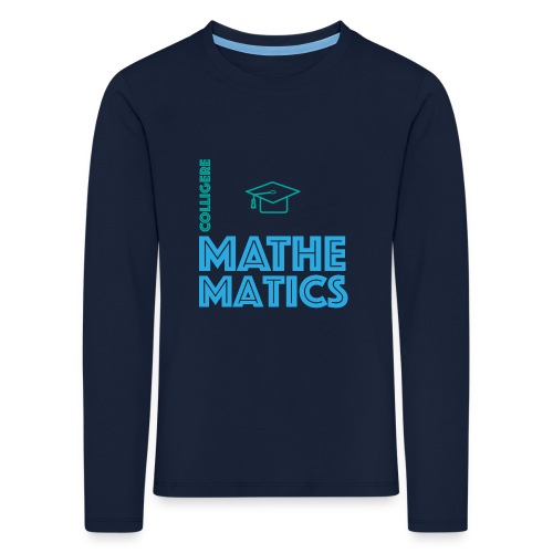 Colligere Math - Premium langermet T-skjorte for barn