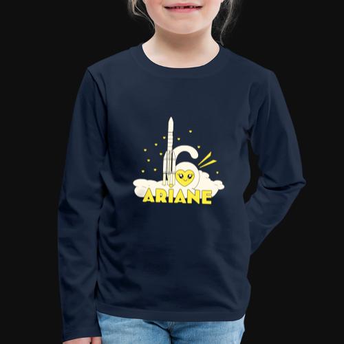In love with Ariane 6 by ItArtWork - Kids' Premium Longsleeve Shirt
