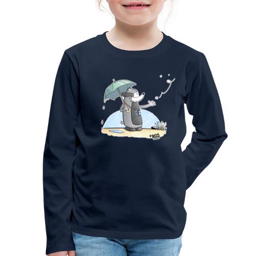 Snowflake - Premium langermet T-skjorte for barn