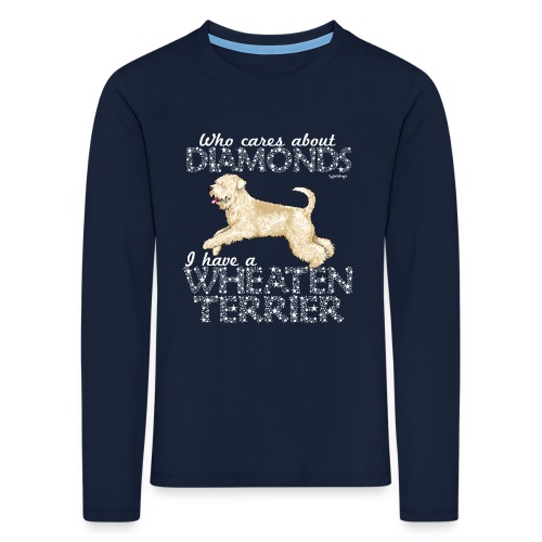 Wheaten Terrier Diamonds 4 - Kids' Premium Longsleeve Shirt