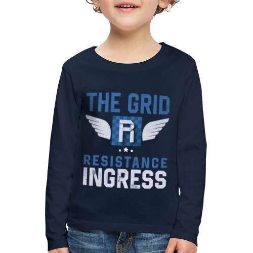 TheGrid Design - Kinder Premium Langarmshirt