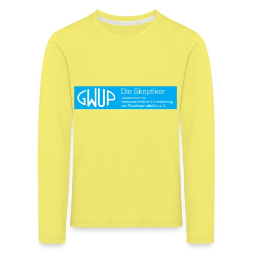 gwup logokasten 001 - Kinder Premium Langarmshirt
