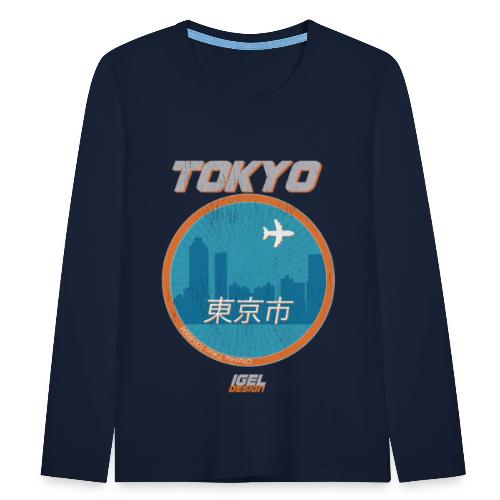 Tokyo - Kinder Premium Langarmshirt
