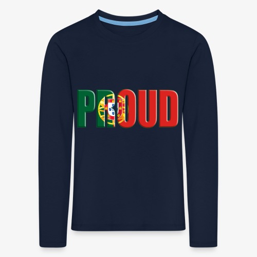 BE PROUD Portugal - T-shirt manches longues Premium Enfant
