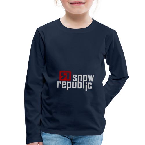 SNOWREPUBLIC 2020 - Kinderen Premium shirt met lange mouwen