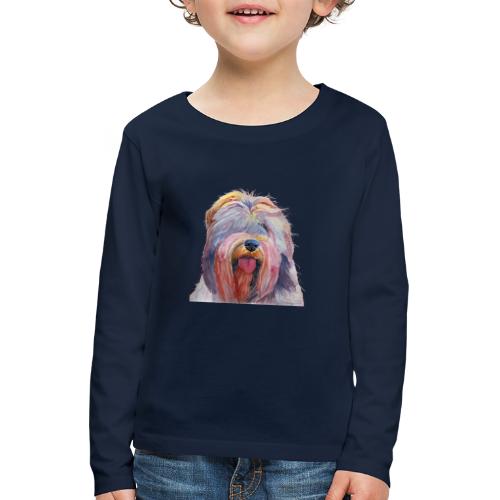 schapendoes - Børne premium T-shirt med lange ærmer