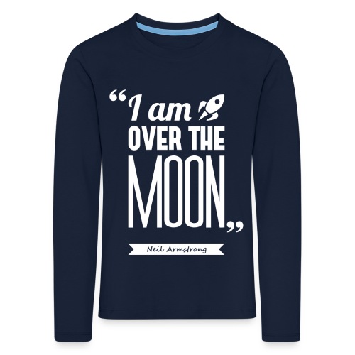 Citation Neil Armstrong - T-shirt manches longues Premium Enfant
