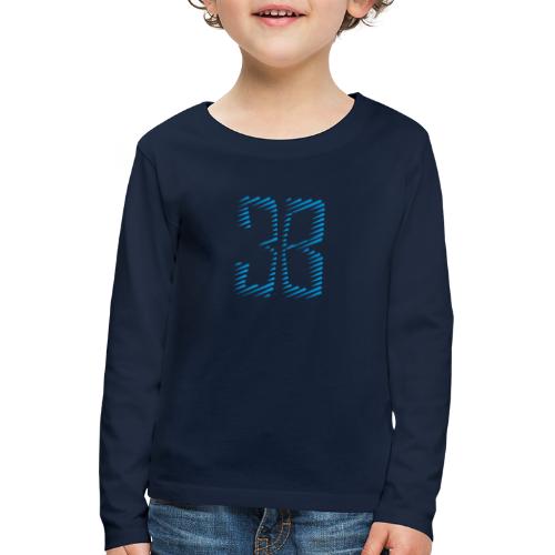 3B Logo meteorite - T-shirt manches longues Premium Enfant