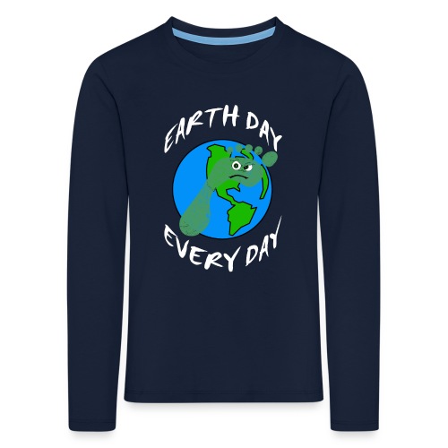 Earth Day Every Day - Kinder Premium Langarmshirt