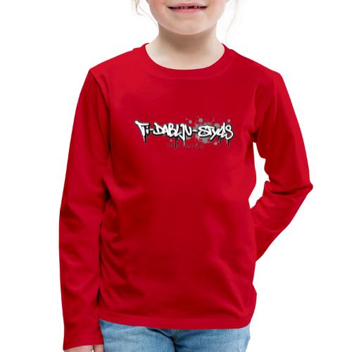 ti-dablju-styles_Logo - Kinder Premium Langarmshirt