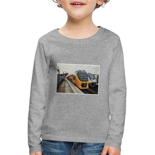 Intercity en Sprinter in Almere Parkwijk - Kinderen Premium shirt met lange mouwen