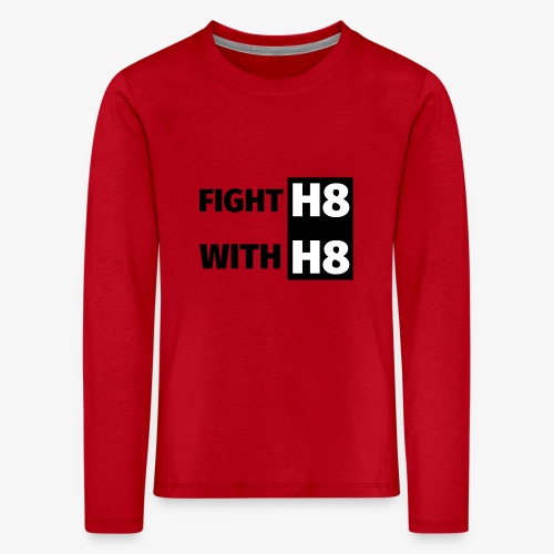 FIGHTH8 dark - Kids' Premium Longsleeve Shirt