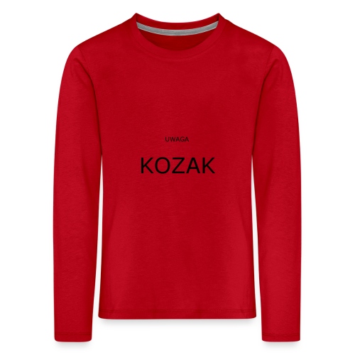 KOZAK - Koszulka dziecięca Premium z długim rękawem