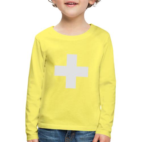 Kreuz - Kinder Premium Langarmshirt