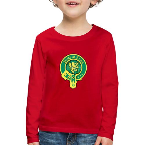 pride of lions logo - Kinder Premium Langarmshirt