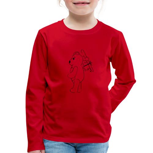 Igelbär - Kinder Premium Langarmshirt