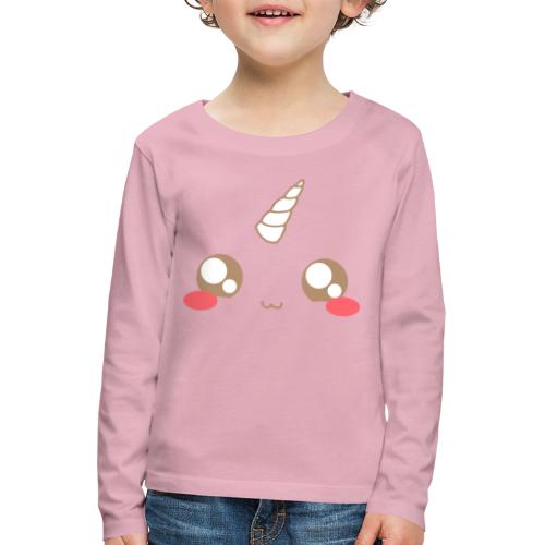 Kawaii_T-unicorn_EnChanta - Kids' Premium Longsleeve Shirt