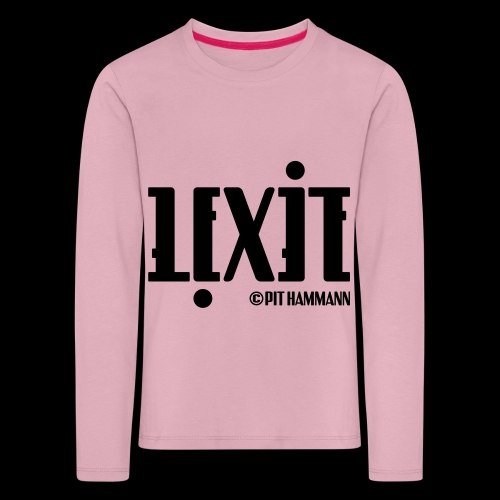 Ambigramm Lexie 01 Pit Hammann - Kinder Premium Langarmshirt
