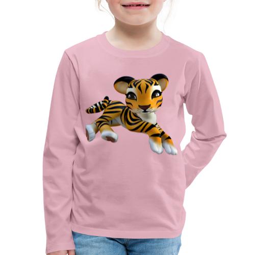 Little Tiger - Kinder Premium Langarmshirt