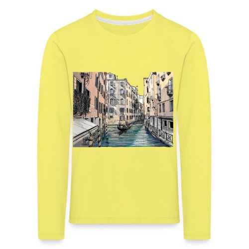 Venedig - Kinder Premium Langarmshirt