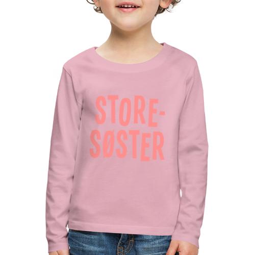 Storesøster - Premium langermet T-skjorte for barn