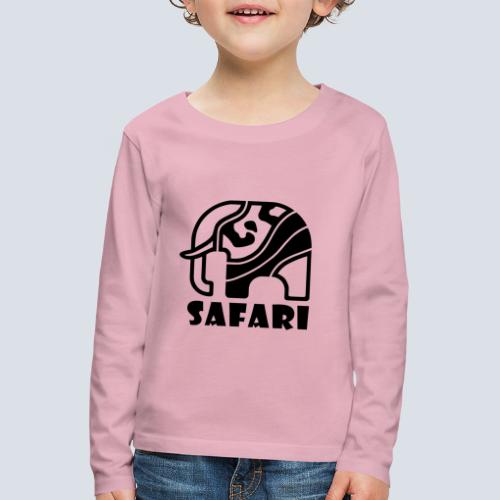 ELEFANT I Safari - Kinder Premium Langarmshirt