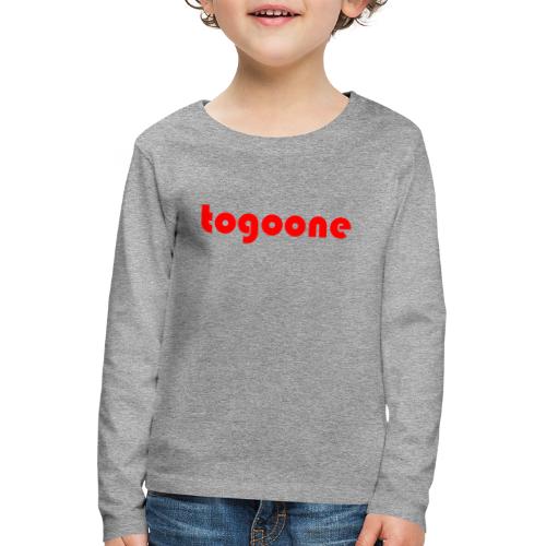 togoone official - Kinder Premium Langarmshirt