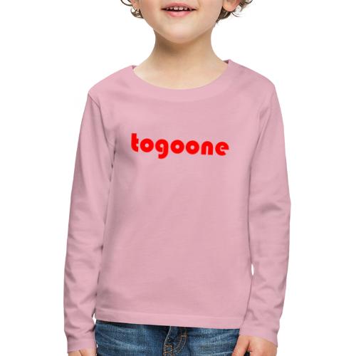 togoone official - Kinder Premium Langarmshirt