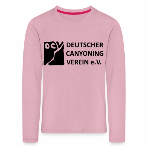 DCV Logo einfarbig - Kinder Premium Langarmshirt