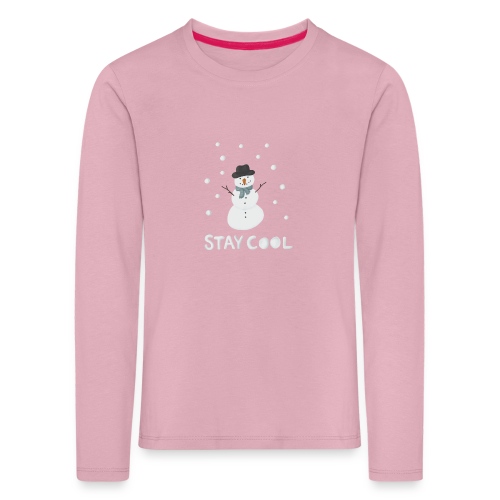 Snowman - Stay cool - Långärmad premium-T-shirt barn