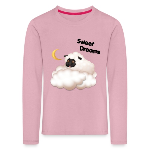 Słodkie sny wykonane przez SMA Frodik - Koszulka dziecięca Premium z długim rękawem