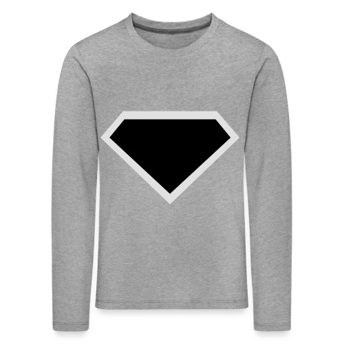 Diamond Black - Two colors customizable - Kinderen Premium shirt met lange mouwen