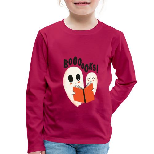 Boooooks Gespenster - Kinder Premium Langarmshirt