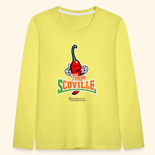 Chili Pepper Team Scoville - Kinder Premium Langarmshirt