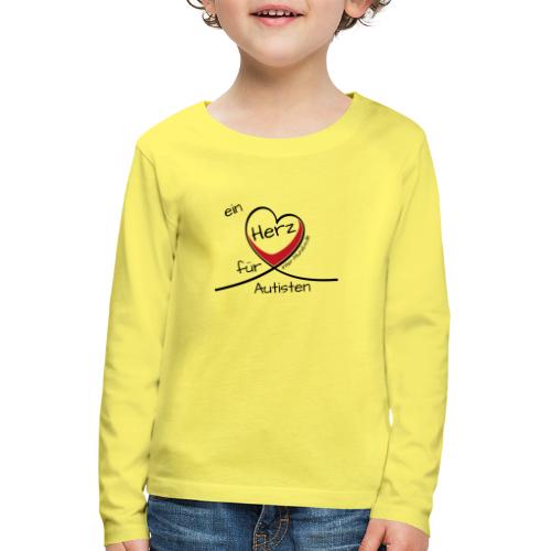 Ein Herz für Autisten - Kinder Premium Langarmshirt