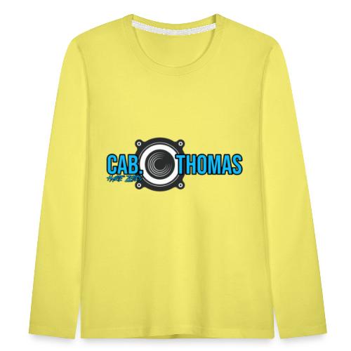 cab.thomas New Edit - Kinder Premium Langarmshirt
