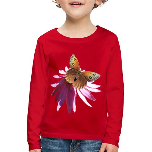 TIAN GREEN Garten - Schmetterling 2020 01 - Kinder Premium Langarmshirt