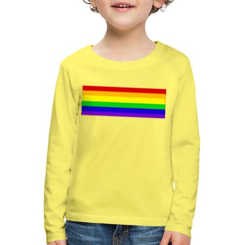 Rainbow - Kinder Premium Langarmshirt