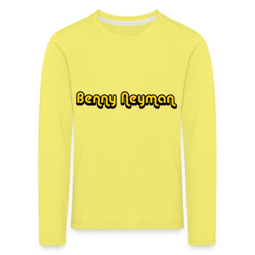 Benny Neyman - Kinderen Premium shirt met lange mouwen