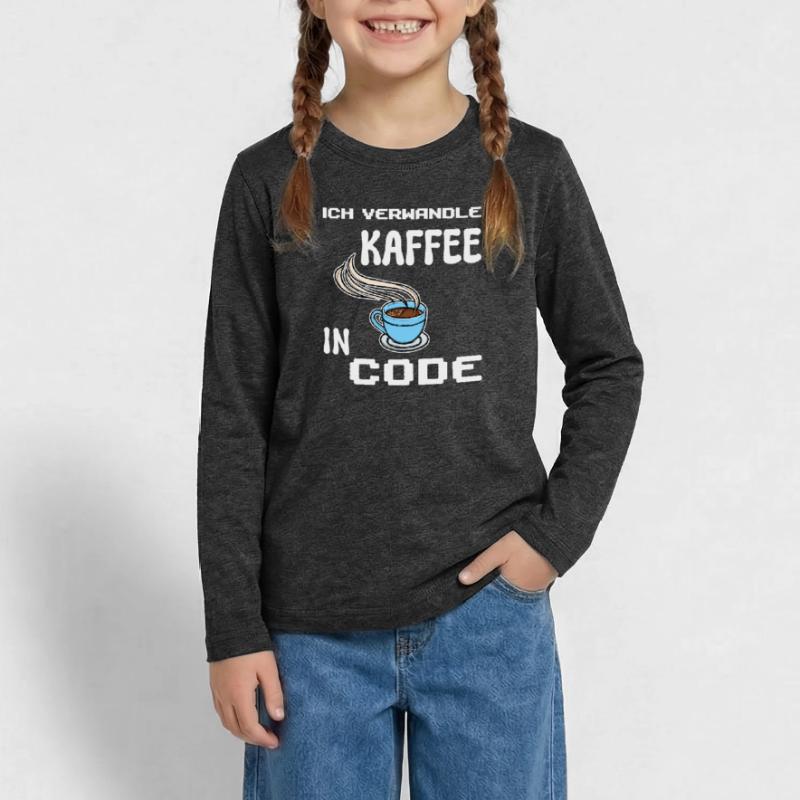 Developer Computerfreak Statement Coden Skripting Teenager Premium Bio Langarmshirt