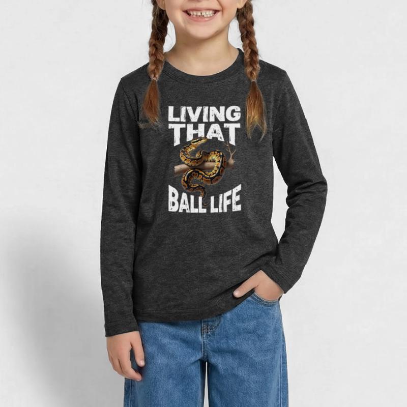 Python roi Serpents Amateurs de terrarium Python T-shirt manches longues Premium Ado